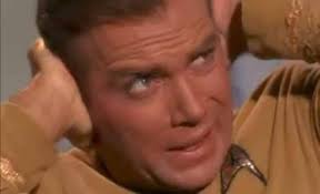 The tension of watching Kirk save the NCC-1701 Enterprise-B by juggling  some pieces of plastic toast in a plastic toast rack is somewhat  underwhelming for anyone who ever had to figure out