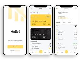 Nomad Smart Bank App Banking App Finance App Virtual Card