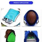 Custom Logo Plain Polyester Drawstring Bag Friendly Nylon ...