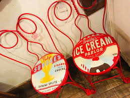 Vintage Revell Ice Cream Parlor Chairs Chicago Upcycled Ice Etsy Ice Cream Chairs Vintage Ice Cream Parlor Chair