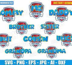Paw Patrol Svg Files Svgfiles Online