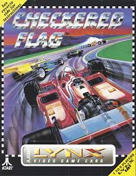 Checkered Flag Atari Lynx Classic Video Games Retro Gaming Electronics Games
