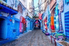 Chefchaouen Is Morocco S Blue City Painted Every Shade From Baby Blue To Deep Navy This City Is A Mountain R Blue City Morocco Morocco Itinerary Chefchaouen