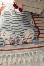 Flatwoven Martine Rug Anthropologie Animal Rug Funky Rugs Diy Rug