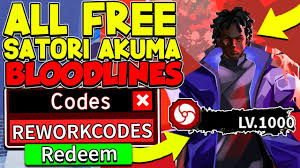 Here are some of the working shindo codes, you can try out for free spins… animenoalchemist! Free Maxed Satori Akuma Bloodline Codes In Shindo Life Roblox Shinobi Life 2 Youtube