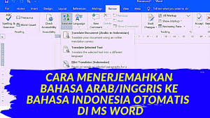Tapi saat ini fitur translate di beberapa aplikasi sudah berkembang, sehingga cara translate file pdf dari inggris ke indonesia (dan semua bahasa). Cara Menerjemahkan Bahasa Arab Dan Bahasa Inggris Ke Bahasa Indonesia Menggunakan Microsoft Translat Youtube