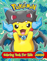 A few boxes of crayons and a variety of coloring and activity pages can help keep kids from getting restless while thanksgiving dinner is cooking. Pokemon Coloring Book For Kids Perfect Jumbo Coloring Book Buy Online In Latvia At Desertcart 168942244