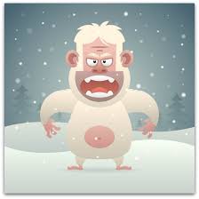 Monsters set isolated on background. 7 Things You May Not Know About The Abominable Snowman