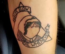 High quality professional artist tattoo supplies. Live Slow Die Whenever Done By The Very Cool And Talented Allan At Eternal Tattoo And Body Piercing In Columbus Ne Imgur