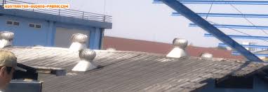 Ventilasi dapat berupa pintu, jendela, lubang angin, ventilasi sistem pengendali suhu dan kelembaban, ventilasi sistem pengeluaran udara (exhaust system) dan pemasukan udara. Struktur Atap Dan Ventilasi Bangunan Gudang Dan Pabrik Pt Putra Langgeng Perkasa