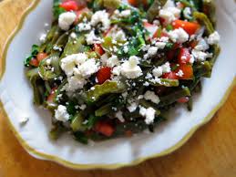 Season with salt and pepper. Cactus Salad With Queso Fresco Ensalada De Nopal Top Of The Apple