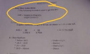 How to compute bmi brainly. Paano Mag Compute Ng Bmi Brainly Ph