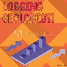 Writing Note Showing Logging Geologist Business Concept For