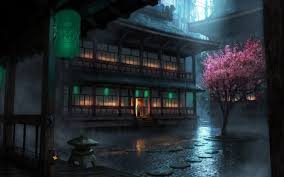 Image of anime cherry blossom background png elkgroveses com. Japanese Chinese Architecture Chinese Anime Hd Wallpapers Desktop And Mobile Images Photos