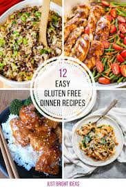 12 Easy Gluten Free Dinner Recipes Your Family Will Love Gluten Free Recipes For Dinner Gluten Free Dinner Easy Gluten Free Dinner