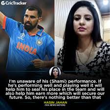 Hasin Jahan, Mohammad Shami's estranged wife, recently shared her views