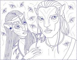 A pop of color will bring this printable coloring pack to life. Avatar Coloring Pages