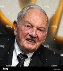 David rockefeller sr hi-res stock photography and images