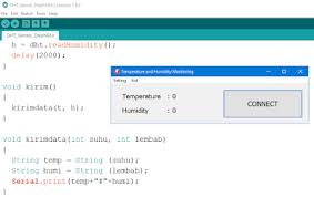 Gescripter Antarmuka Sensor Dht11 Dengan Delphi Bagian 2 Internet Proyek Arduino Komunikasi