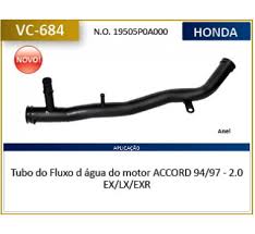 Cano Agua Motor Honda Accord 2 0 Ex Lx Exr 1994