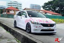 Производим запуск двигателя в холодную погоду honda stream 1st generation modified. Sakura Mankai Honda Stream Rn6