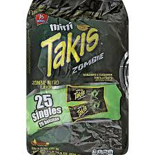Amazon.Com: Barcel Takis Nitro Habanero & Lime Tortilla Chips, 9.9 Oz. (2  Pack)