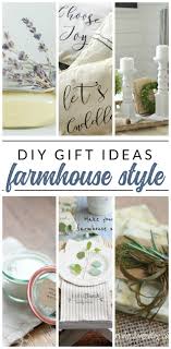 Diy Farmhouse Gifts 10 Handmade Gift Ideas With Farmhouse Style Handmade Home Decor Handmade Home Handmade Gifts Diy