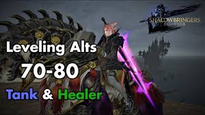 Ffxiv Shadowbringers Leveling Alt Jobs Level 70 80 Tank Healer Version