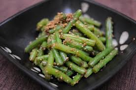 Goma Ae Green Beans Japanese Green Beans With Sesame Dressing Recipe Food Com Recipe Green Beans Sesame Dressing Recipe Japanese Cooking