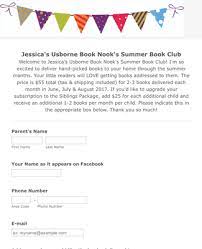 A club application can be a tough process for many people. Summer Book Club Registration Form Template Jotform