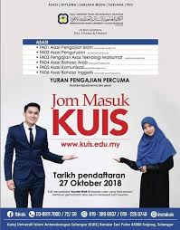 Syarat kemasukan 5 kredit sahaja. Progr Kuis Kolej Universiti Islam Antarabangsa Selangor Facebook