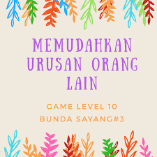 Barangsiapa memudahkan seorang yang mendapat kesusahan, allah akan memudahkan urusannya di dunia dan akhirat. (hr muslim) dalam hadis lain disebutkan, nabi saw berpesan untuk memberikan kemudahan dan agar orang yang punya urusan itu tenteram hatinya, tidak waswas, khawatir dan takut. Ruang Cerita Memudahkan Urusan Orang Lain