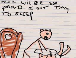 Here is an interesting and easy way to make your kids learn how to draw. 24 Of The Creepiest Kids Drawings Ever