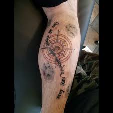 Not all those who wander are lost tattoo | 《tattoo & piercing mania. Tattoo Uploaded By Michael Campa Paw Prints Are My Dog Compass Compass Points And Quote Not All Those Who Wander Are Lost From Lord Of The Rings Compass Points Are Elvish