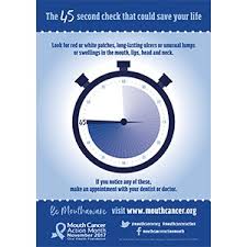 Very often mouth cancer does not produce symptoms in the early stage. How To Support Mouth Cancer Action Month Fgdp