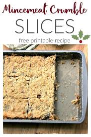 And nothing fits that bill better than dessert. Festive Mincemeat Crumble Slices A Great Alternative To Mince Pies Christmas Mincemeat Recipe Christmas Cake Recipes Tray Bake Recipes Christmas Cooking