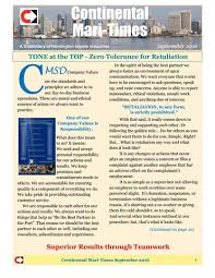 Continental Mari-Times September 2016 by CMSD