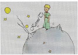 Le Petit Prince à Broder Au Point De Croix The Little Prince Cross Stitch Kucuk Prens Kanavice Kanavice Ornekleri Kanavice Nakis