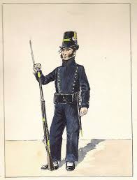 Marine Royale Matelot 1815 1825 Marine Royale Uniforme Royal