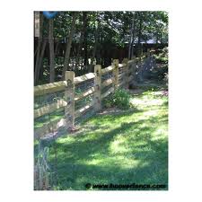But also the installation, which makes the option of a diy fence . Wood Lap Rails Treated Hoover Fence Co