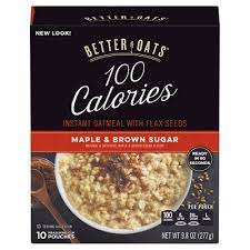 Sharing 4 quick and healthy oats breakfast recipes oats cheela recipe, oats smoothie, oats idli recipe, oats cake, gluten free cake recipe. Better Oats 100 Calories Maple Brown Sugar Whole Grain Instant Oatmeal With Flax 10ct Target