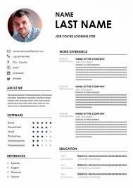 First is the graphic type, the other is the office depending on your line of work, having a fancy looking cv with lots of graphics is pointless if you. 50 Resume Templates In Word Free Download Cv Format