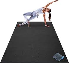 The Perfect Premium Large Yoga Mat 7 X 5 X 8mm Extra Thick Ultra Comfortable Non Toxic Non Slip Barefoot Large Yoga Mat Large Workout Mat Mat Exercises