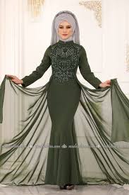 Modaselvim Abiye Gupuru Inci Ve Tasli Balik Abiye 8843w153 Haki Klas Elbiseler Elbise Modelleri Elbiseler