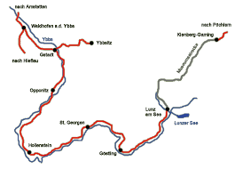 Lunz am see von mapcarta, die offene karte. Eisenbahnfotografie Von Philipp Glitzner Ybbstalbahn
