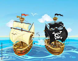 cartoon pirate ship pictures #5727000 | Clipart Library