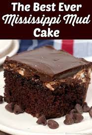 best ever mississippi mud cake mississippi mud cake chocolate fudge frosting mud cake