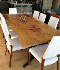 This is the next video in the live edge dining table series. Hand Made Bookmatched Live Edge Sycamore Dining Table By Donald Mee Designs Custommade Com