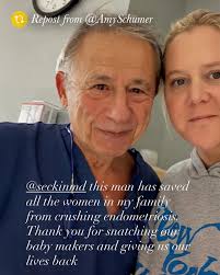 Important to note and remember... this is a great lesson for all of us when  #endometriosis gets familial, genetic and hereditary. Thank you,  @amyschumer, for your honesty and advocacy!