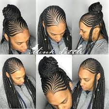 Straight up hairstyles for black ladies, the most ideal hairstyles you can use on your straight hair are braided buns. Straight Up Hairstyles For African Women Novocom Top